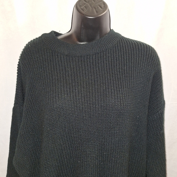 Roman's black knitted sweater size 1X - Picture 2 of 5